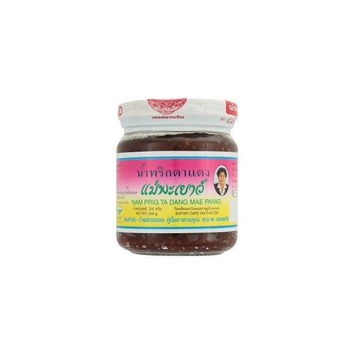 Chili Paste-Red Chili Flavor - Mae Payao brand