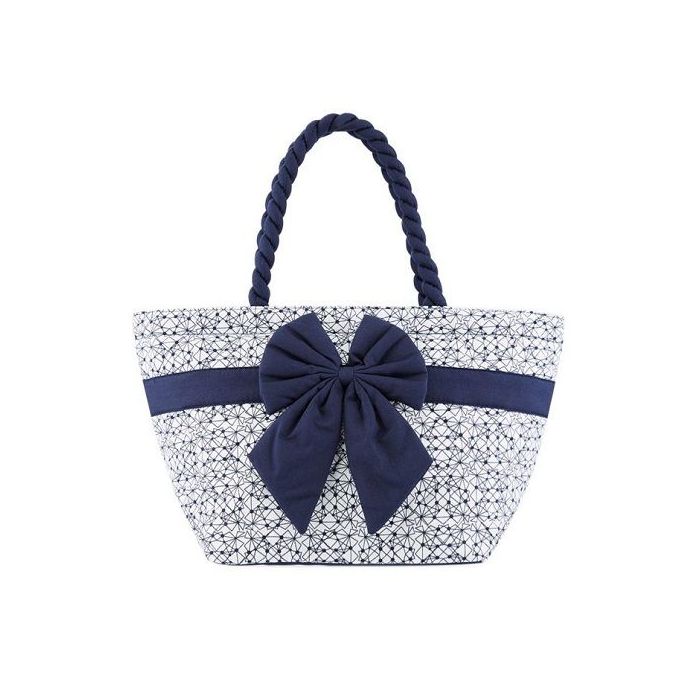 NaRaYa_Handbag_Geometric_Printed_Quilted_Trapeze