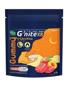 Gnite_L-Carnitine_Gummies_Peach_Thai_Herbal_Supplement
