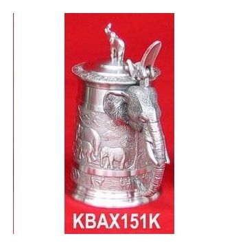 Pewter Beer Tankard 11