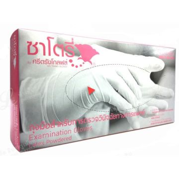 satory_latex_powdered_examination_gloves_L